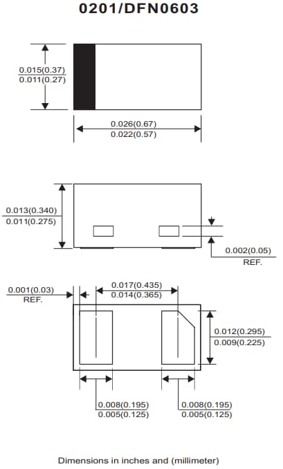 Comchip Technology CDBZ0130L-HF SMD Schottky Barrier Diode